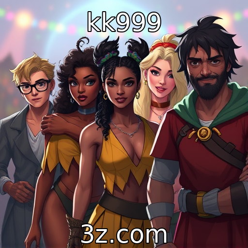 kk999 | Aumento da diversidade de personagens em jogos
